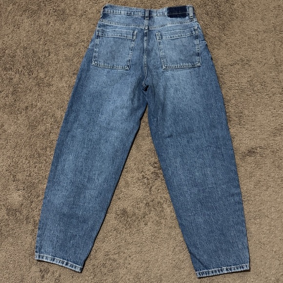 Kensie “The Jessica” High Rise Cropped Barrel Jean-Sz 4/27-Cotton Blend-EUC - Picture 8 of 10